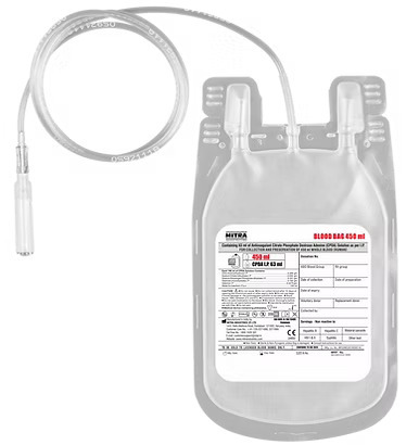 Single Blood Bags are used for collection, preservation and transfusion of Whole Human Blood.