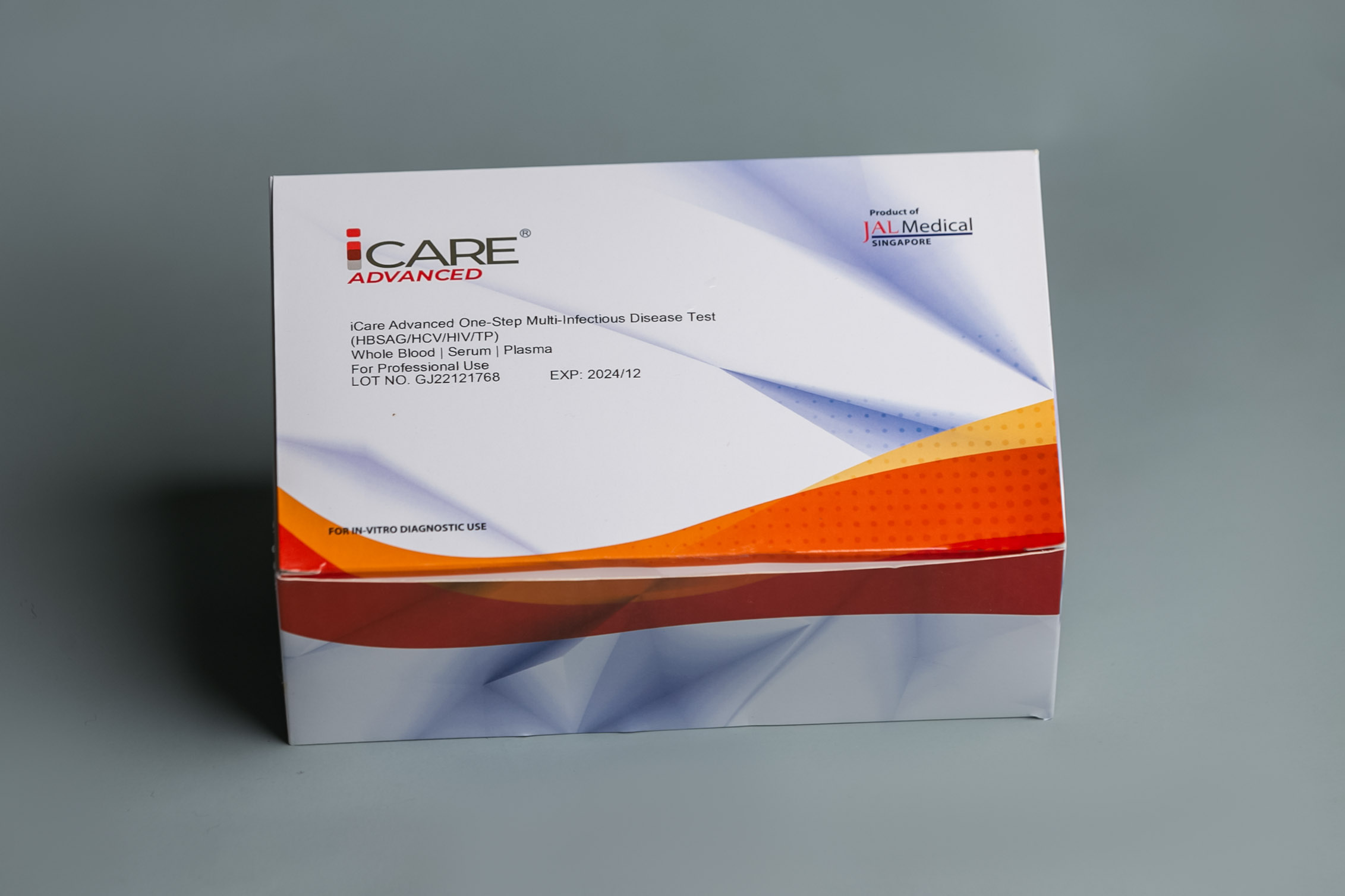 ICare Advanced One-Step Multi-Infectious Diseases Test (HBSAG/HCV/HIV/TP) Whole Blood | Serum | Plasma